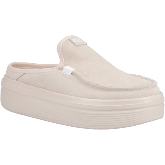 HEYDUDE Austin Lift Klassische Leder Damen Blush Pantoletten - Image 1