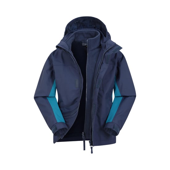 Mountain Warehouse - "Cannonball" Jacke, wasserfest 3 in 1 für Kinder () - Image 1