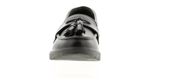 Platino Womens Flat Shoes Kennedy Slip On black