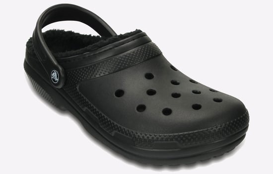 Sabots Classic doubles Crocs Pour Femme en Noir - Image 2