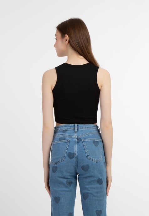 Mymo Tanktop Damen schwarz - Image 4