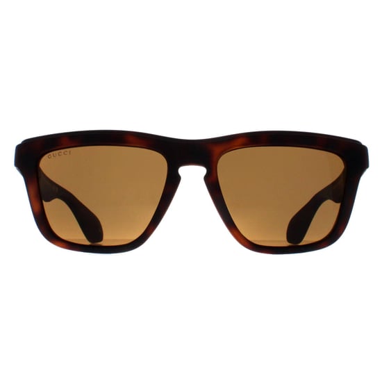 Gucci Rectangle Unisex Havanna Braun GG1571S - Image 1