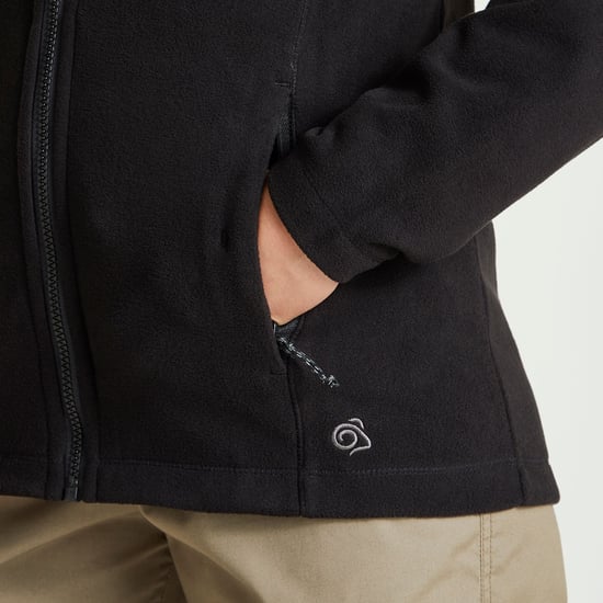 Craghoppers Womens/Ladies Expert Miska 200 Microfleece Jacket (Black)