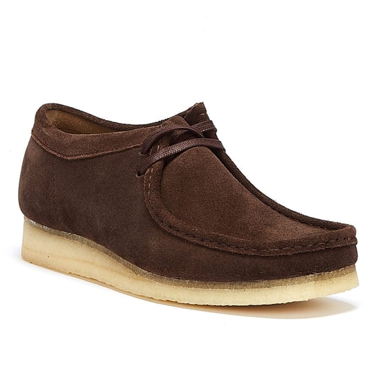 Clarks Wallabee Wildleder Herren Dunkel Braun Stiefel - Image 2