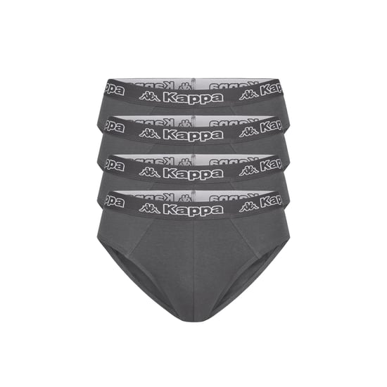 Kappa 4-Pack Slip in Dark Grey