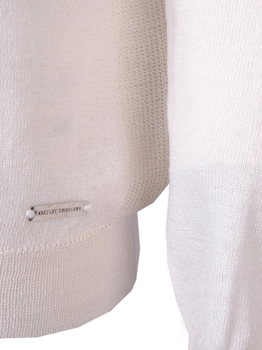 Takeshy Kurosawa Pullover Herren beige - Image 4