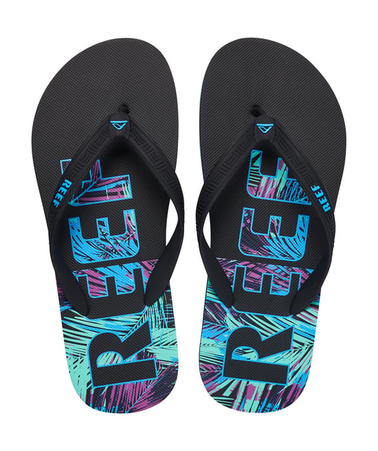 Seaside Prints Neon Palm Sandal
