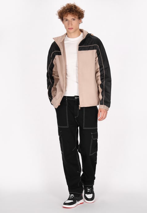 Mo Jacke Herren beige/schwarz - Image 2