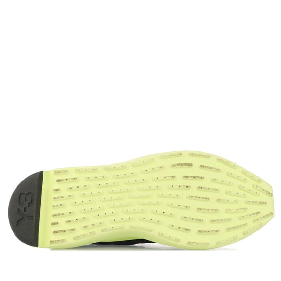 Men's Y-3 Shiku Run Trainers in Black yellow