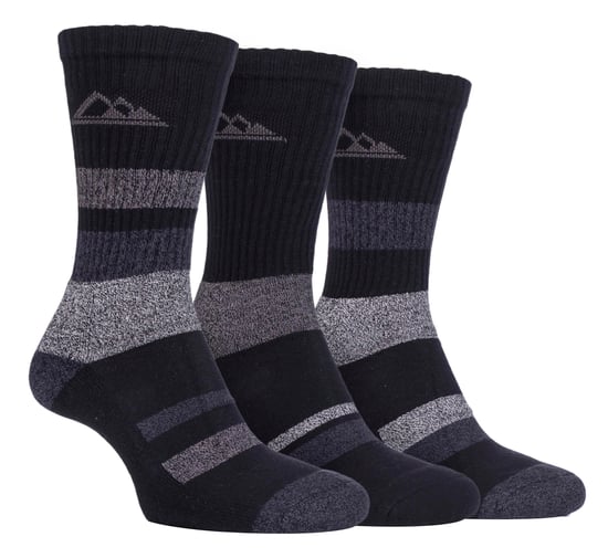3 Paar Damen Anti Blister Baumwolle Wandern Socken mit gepolsterter Sohle - Image 1