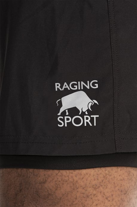Performance 2 in 1 Short - Black