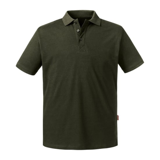 Russell Herren Polo-Shirt Pure Organic (Olive) - Image 1