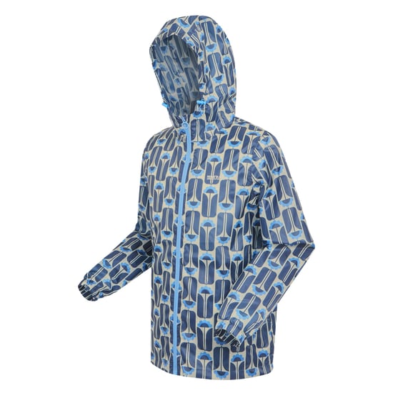 Regatta Womens/Ladies Orla Kiely Tall Flowers Packaway Summer Jacket (Navy)