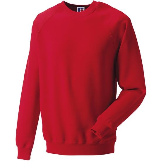 Russell - "Spotshield" Sweatshirt für Herren Raglanärmel (Rot) - Image 1