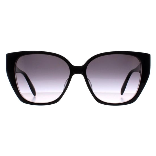 Alexander McQueen Cat Eye Womens Black Grey Gradient AM0284S