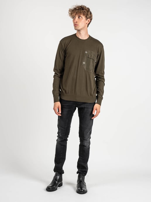 Les Hommes Pullover Herren grün - Image 2