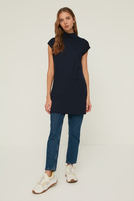 Trendyol Damen Gerade Modische Tunika - Image 5