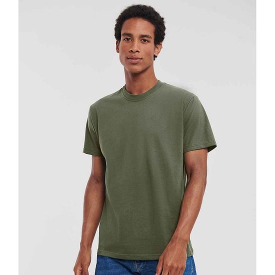 Russell - T-Shirt für Herren (Olivgrün) - Image 3