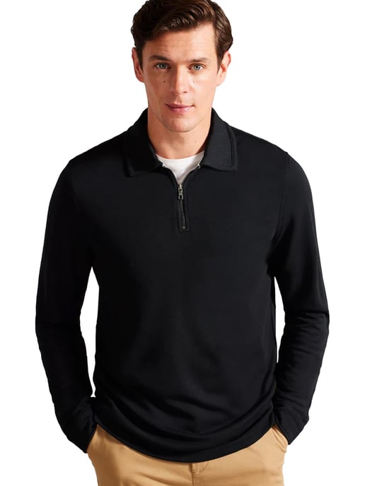 Ted Baker | Herren Langarm-Poloshirt - Karpol - Image 1