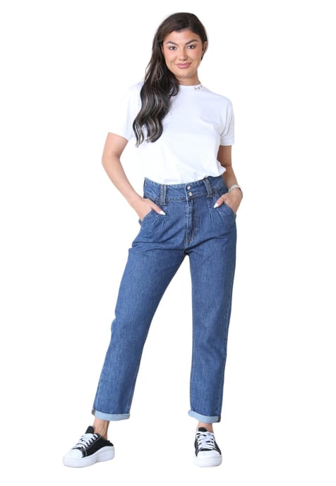 MYT Boyfriend Jeans für Damen in Blau - Image 4