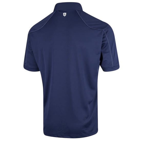 Island Green - Poloshirt Abgesteppt für Herren - Emblem (Tintenblau) - Image 2