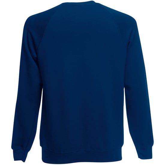 Fruit Of The Loom Herren Raglan-Ärmel Belcoro® Sweatshirt (Marine) - Image 2
