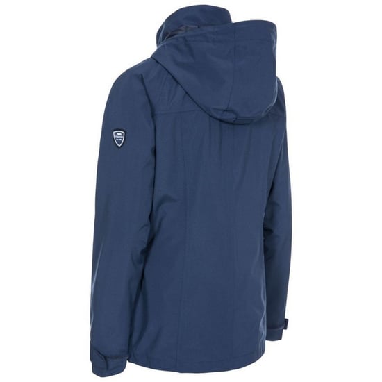 Trespass Womens/Ladies Voyage Wasserdichte Langarm-Jacke (Navy) - Image 2