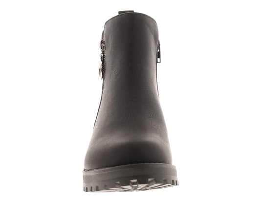 Miss Riot Girls Ankle Boots loopy black