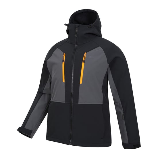 Mountain Warehouse Herren Axis Extreme Softshell-Skijacke (Schwarz) - Image 4