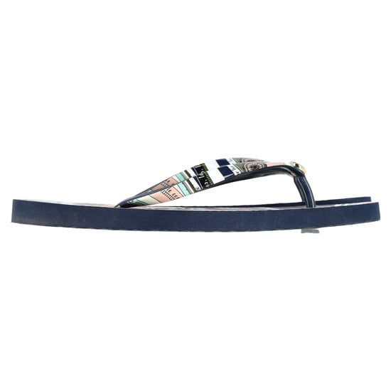 Tory Burch Bedruckte Flip-Flops aus Multicolor-Gummi - Image 1