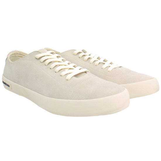 Seavees Racquet Club Herren Beige Plimsolls - Image 2
