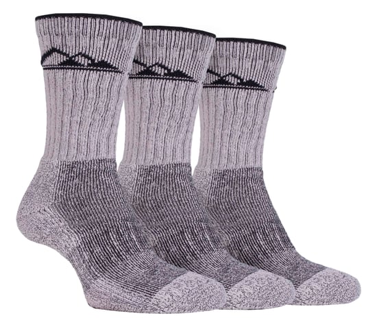 3 Paar Herren Heavy gepolstert atmungsaktiv Outdoor Baumwolle Wandern Socken - Image 1
