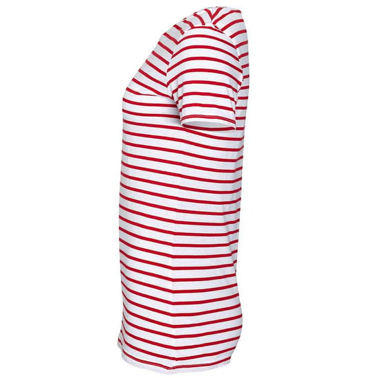 SOLS - "Miles" T-Shirt Rundhalsausschnitt für Damen (Weiß/Rot) - Image 3