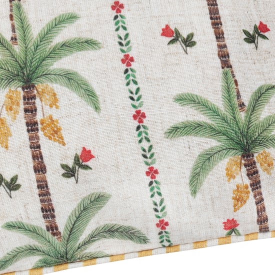 Wylder Tropics Okara-Palmen bedrucktes Polyester-Kissen - Image 4