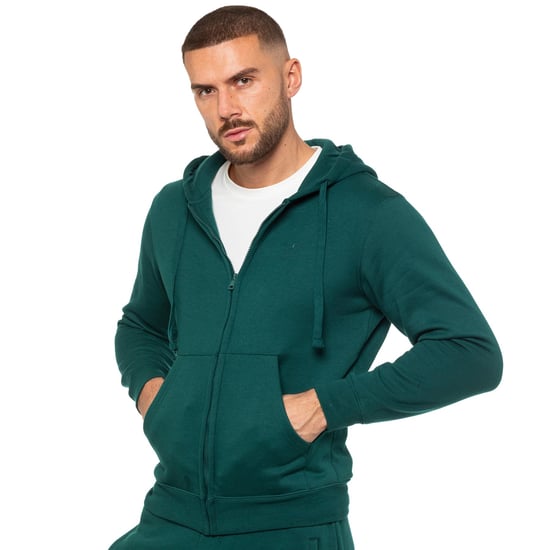 Enzo | Herren Zip Hoodie - Grün - Image 1