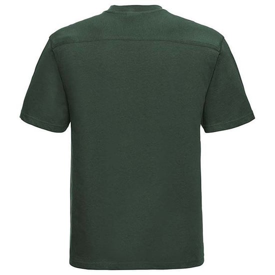 Russell Europe Herren T-Shirt mit kurzen Ärmeln aus Baumwolle (flaschengrün) - Image 2