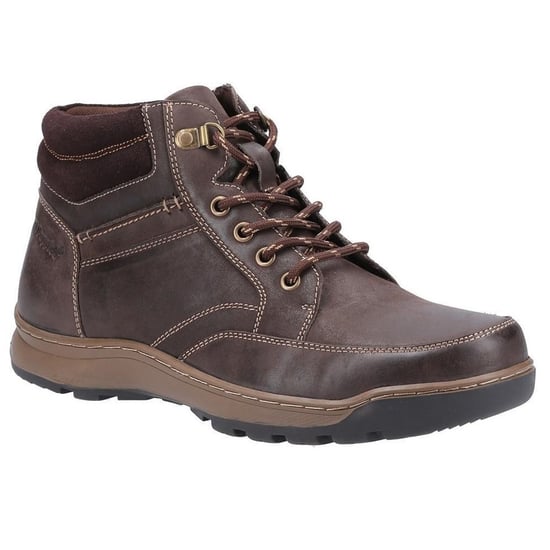 Hush Puppies Herren Grover Lederstiefel (Braun) - Image 1