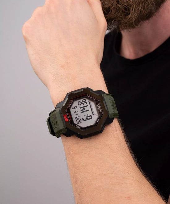 Timex Ufc Knockout Grün Herren Armbanduhr TW2V88300 - Image 5