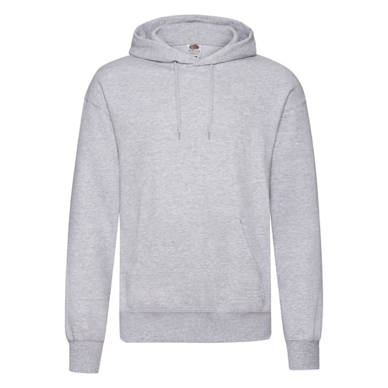 Fruit Of The Loom Herren Sweatshirt mit Kapuze / Hoodie (Heather Grey) - Image 1