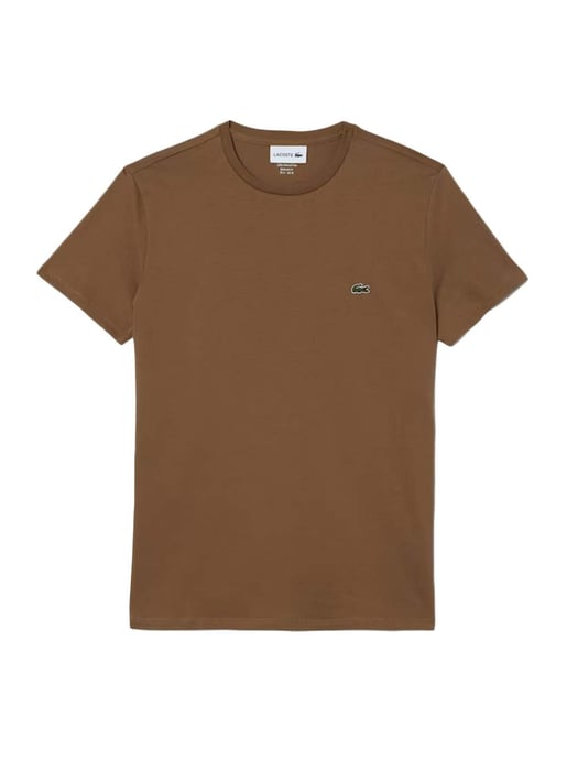 Lacoste Herren-T-Shirt aus schlichtem Pima-Leder - Image 1