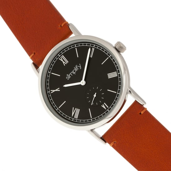Simplify The 5100 Leather-Band Watch