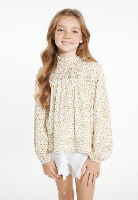 Dreimaster Bluse Mädchen (Kids) senf - Image 3