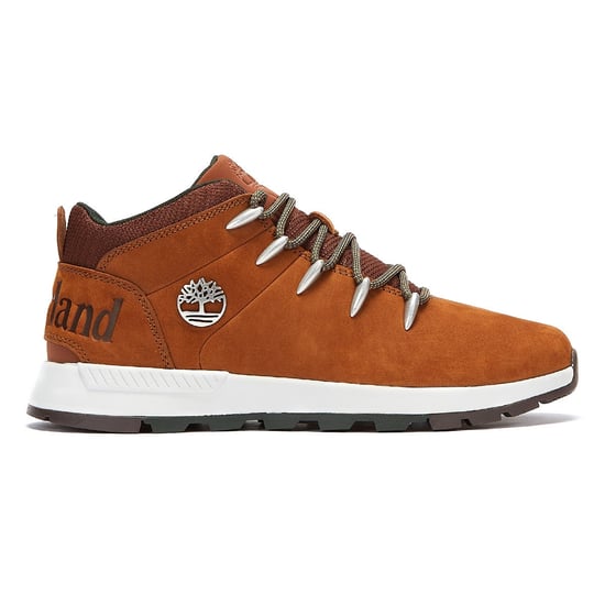 Timberland Sprint Trekker Nubuck Mid Mens Rust Brown Stiefel - Image 5