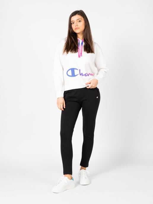 Champion Sweatshirt Hoodie Damen weiß - Image 2