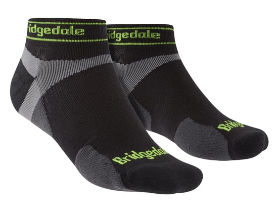 Bridgedale - Mens Running Ultralight Merino Low Socken - Schwarz - Image 1