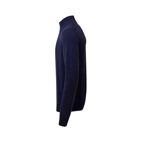 Asquith & Fox Herren Sweatshirt mit Reißverschluss aus Baumwollmischung (French Navy) - Image 3