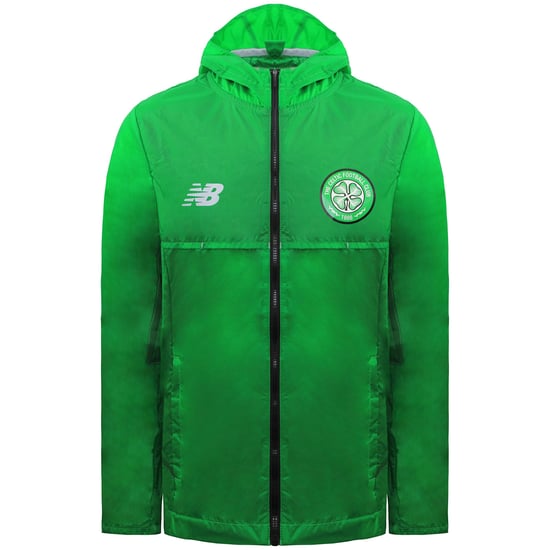 Grüne Regenjacke für Kinder von New Balance Celtic FC - Image 1