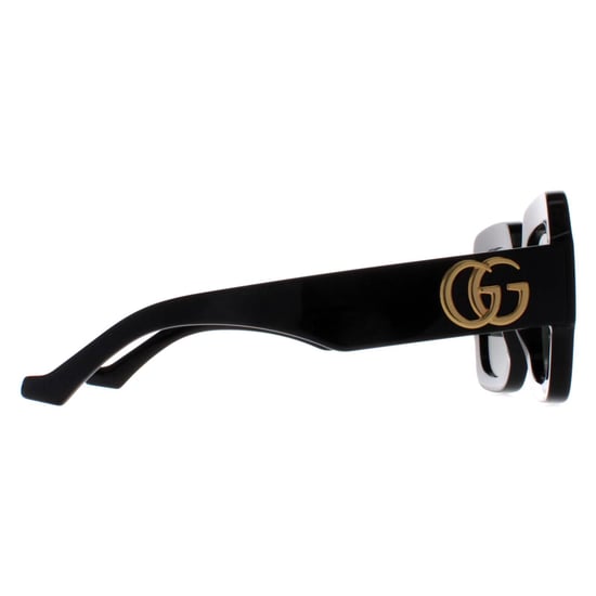 Gucci Square Womens Schwarz Grau GG1547S - Image 4