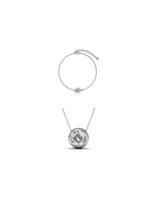 Geburt Mond Set - Silber und Kristall - Image 1