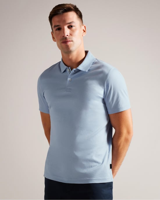 Ted Baker Zeiter Herren Kurzarm Slim Soft Touch Polo - Image 1